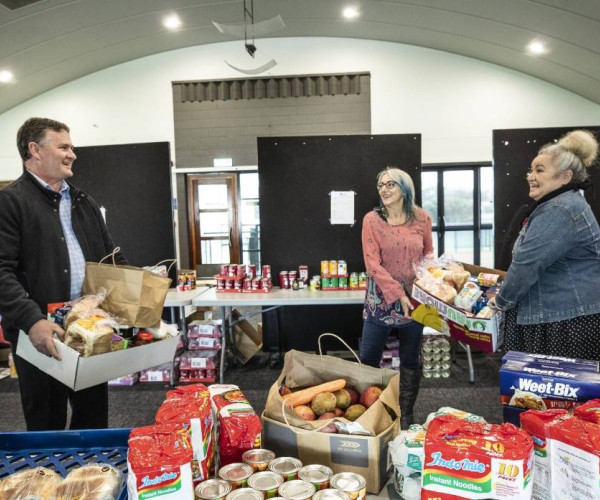food bank image from Nelson Mail get permission before use