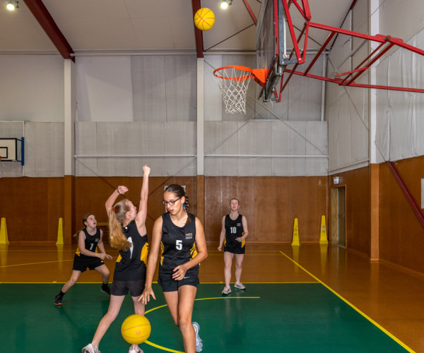 3 NBS girls Basketball Team Ashburton