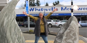 Lighting up Motueka High Street