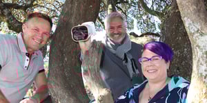 Security cameras reducing crimes