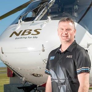 First ever name of the Rescue Helicopter’s nose