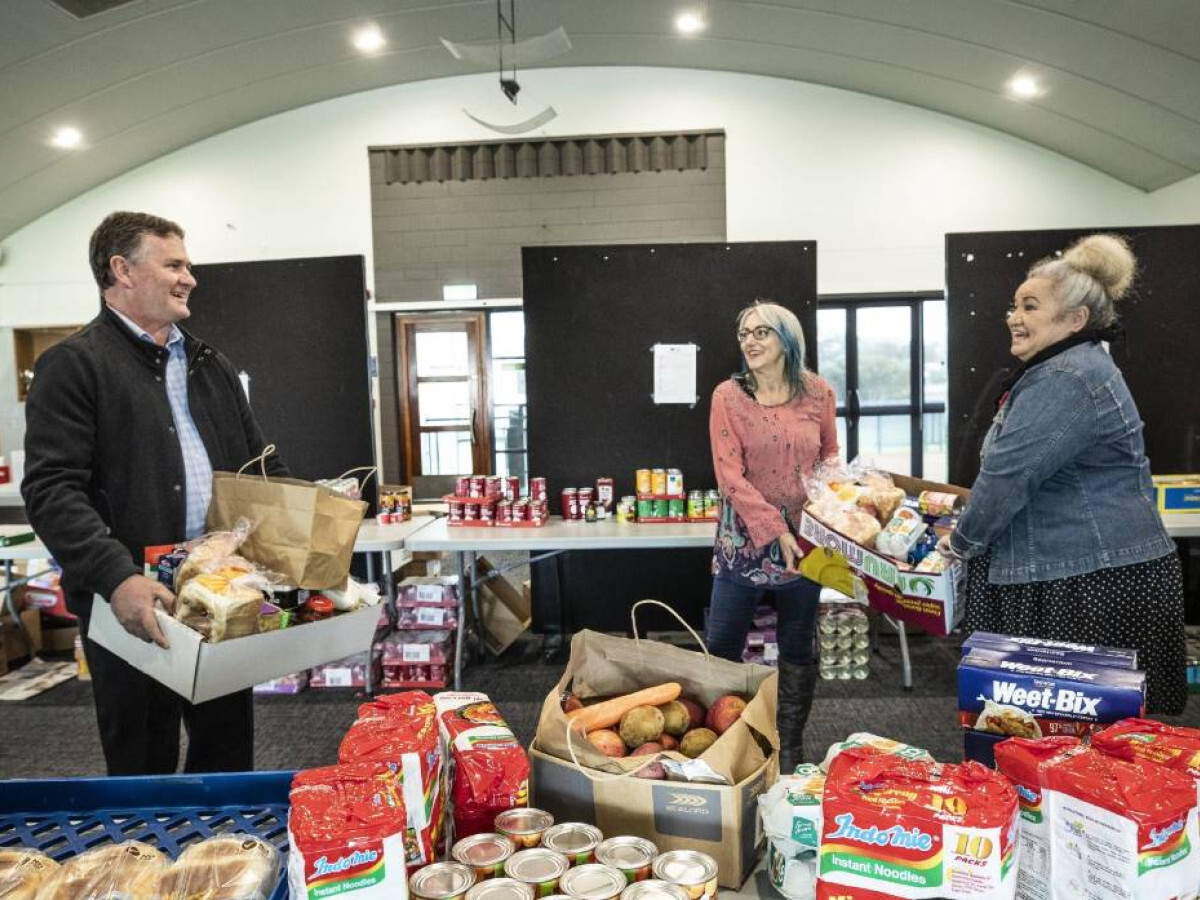 food bank image from Nelson Mail get permission before use