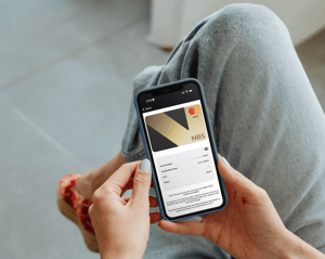 Woman holding phone mockup_Dynamic security code_Expanded-JUN-26