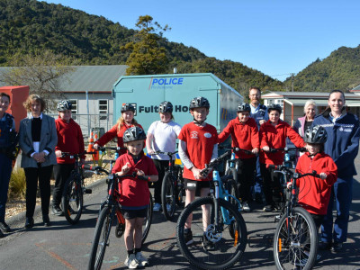 New bikes for West Coast schools